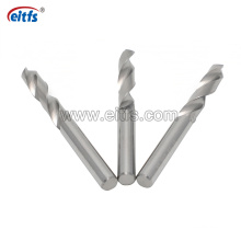 High Precision 2 Flute Solid Carbide Spiral Flute Drill Bits for Aluminum